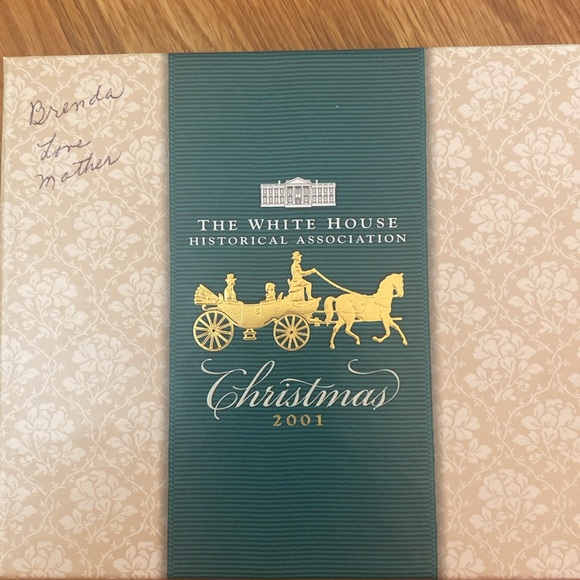 5 White House Historical Christmas Ornaments very good condition with bo… - Picture 5 of 16